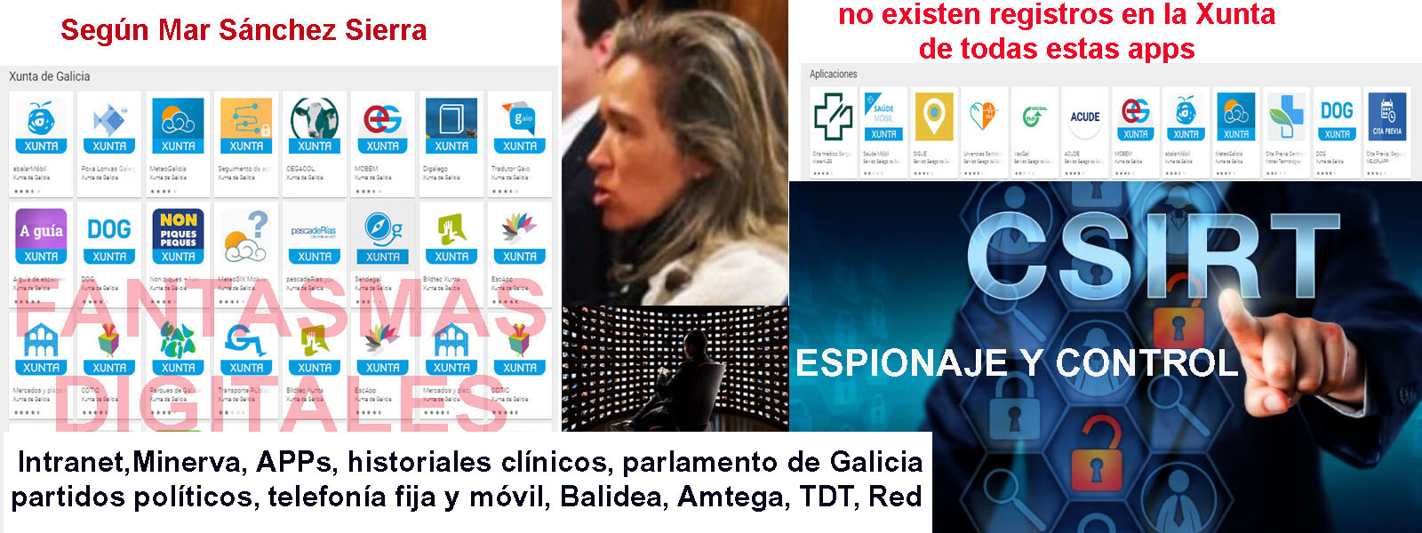 Hemeroteca Xornal Galicia - Feijóo y Mar Sánchez Sierra, montaron una red  de patrullas del ciberespacio y ocultada su partida económica destinada a  espiar todo lo que se mueve en San Caetano